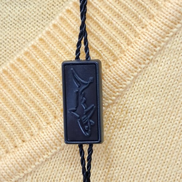 Greg Norman Men's Golf Ultimate 100% Wool Sweater Vest Knit Yellow Large - Picture 6 of 15